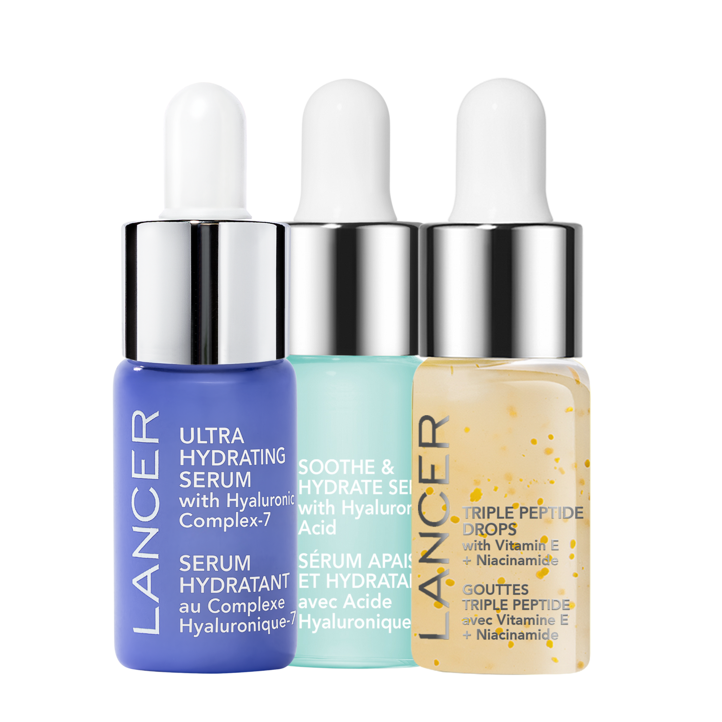 Serum Discovery 3-Piece Deluxe Samples-Lancer Skincare
