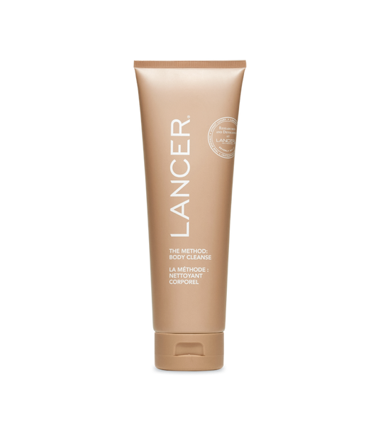 Lancer skincare product on a white background