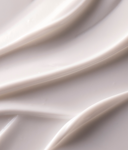 Lancer skincare product with blue jar and silver lid on a white background