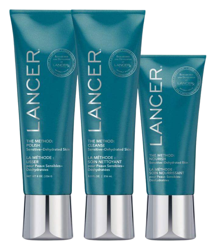 Sensitive Skin Bonus Set | The Method 3-Step | Lancer Skincare