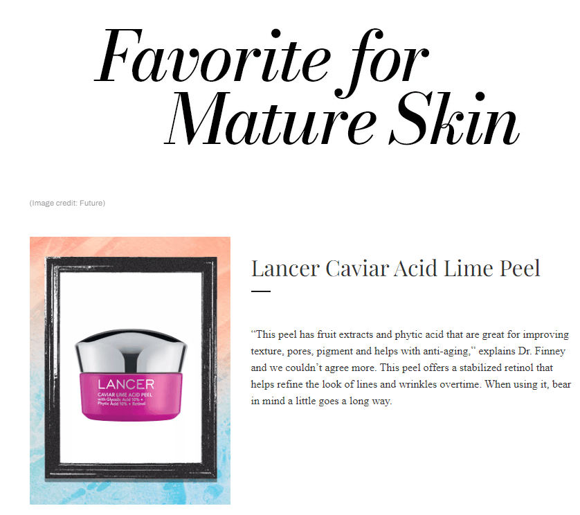 Say Hello to Marie Claire's Fave At-Home Chemical Peel - Caviar Lime Acid Peel