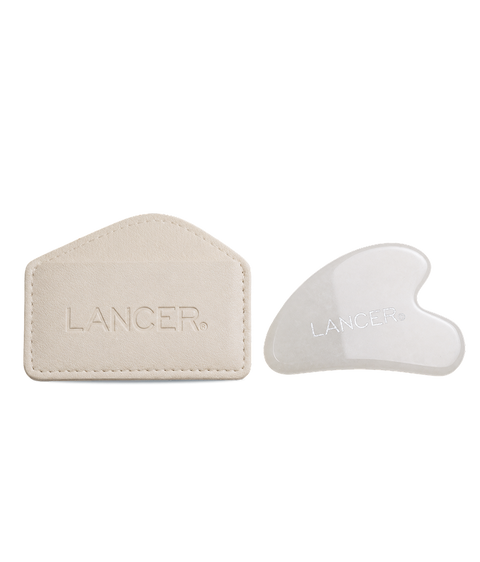 Lancer White Crystal Gua Sha