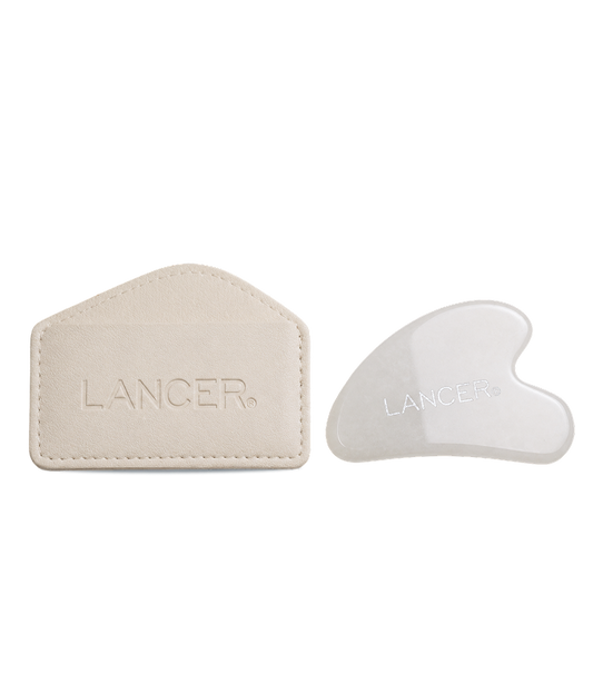 Lancer White Crystal Gua Sha