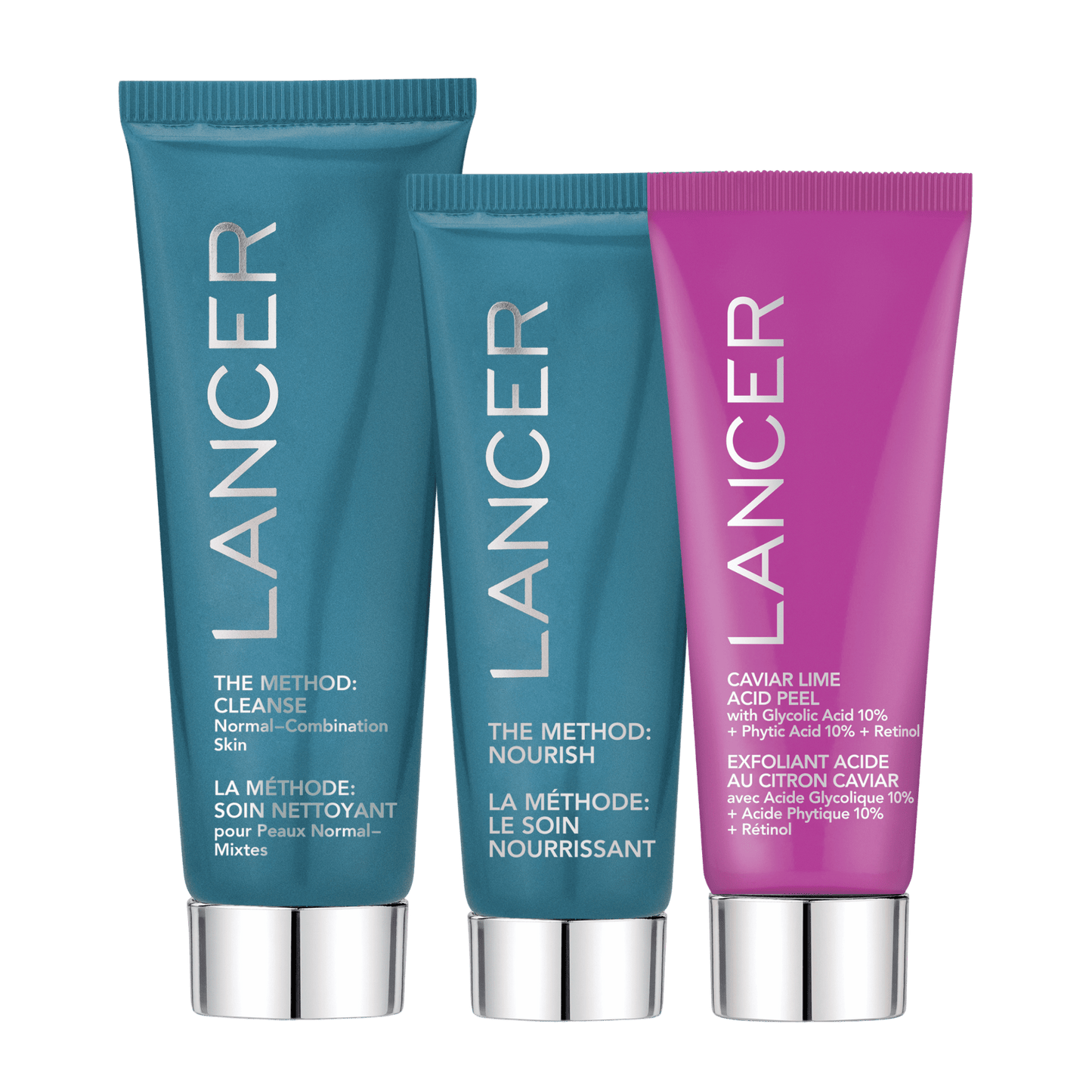 Cleanse & Resurface 3-Piece Gift-Lancer Skincare