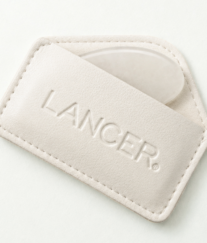 Lancer White Crystal Gua Sha