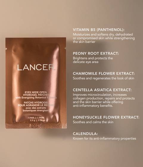 Eyes Wide Open Hydrogel Patches