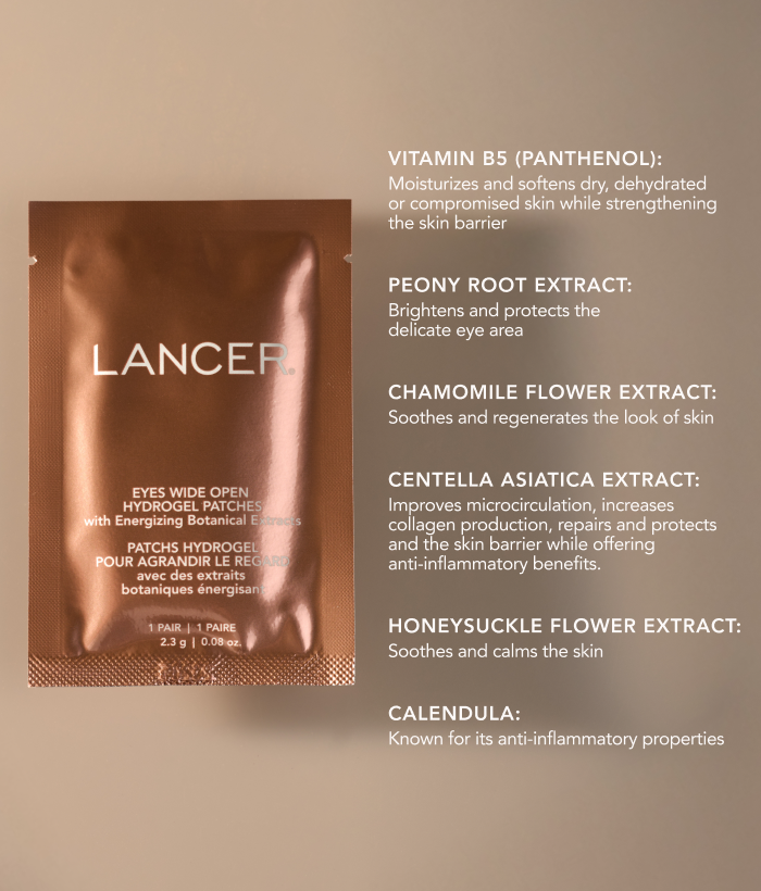 Eyes Wide Open Hydrogel Patches