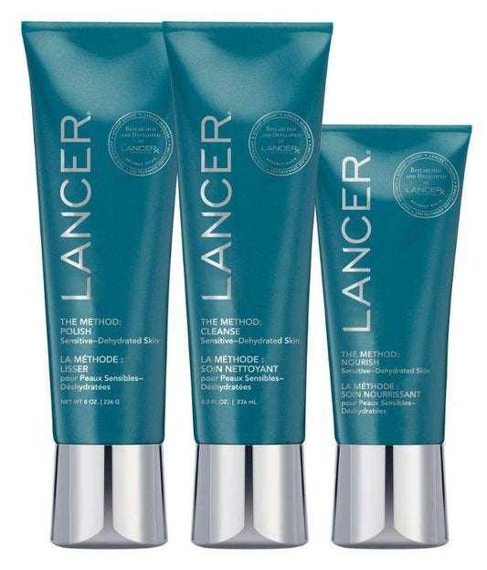 The Method: Sensitive-Dehydrated Bonus Size Set - Lancer Skincare