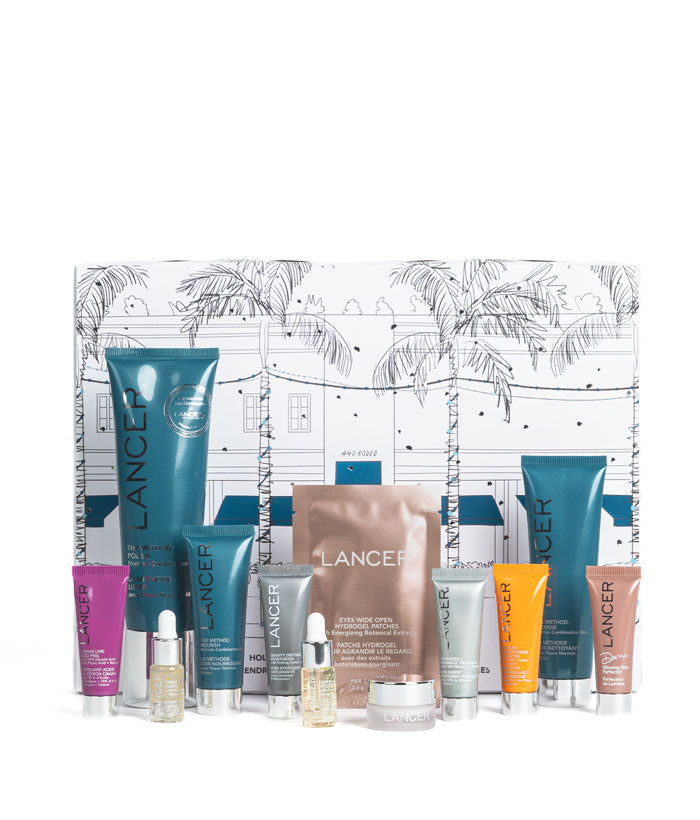 Holiday Glow 12-Piece Luxury Advent Calendar-Lancer Skincare